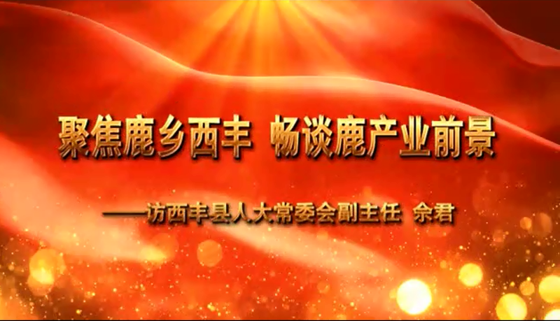聚焦鹿乡西丰 畅谈鹿产业前景